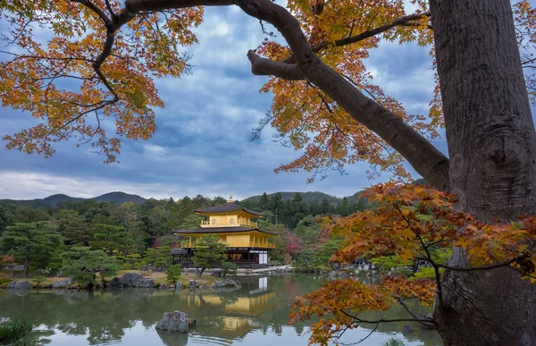 Kinkakuji na temporada de outono — Fotografia de Stock