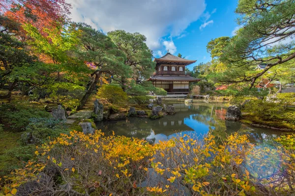 Ginkaku-ji ναό στο Κιότο — Φωτογραφία Αρχείου