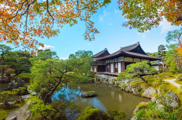 在京都银阁寺寺 — 图库照片