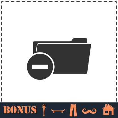 Dizin simgesini düzleştir. Basit vektör sembolü ve bonus simgesi