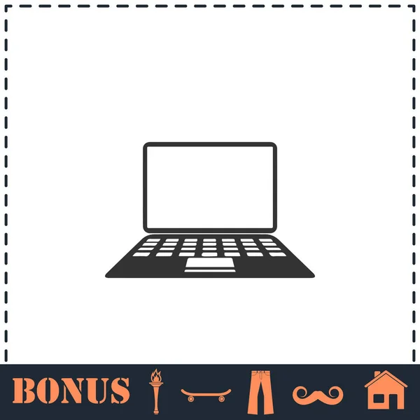 Icône Carnet Plat Symbole Vectoriel Simple Icône Bonus — Image vectorielle