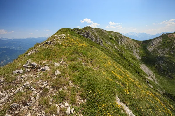 Sorprendenti montagne visitatore — Foto Stock