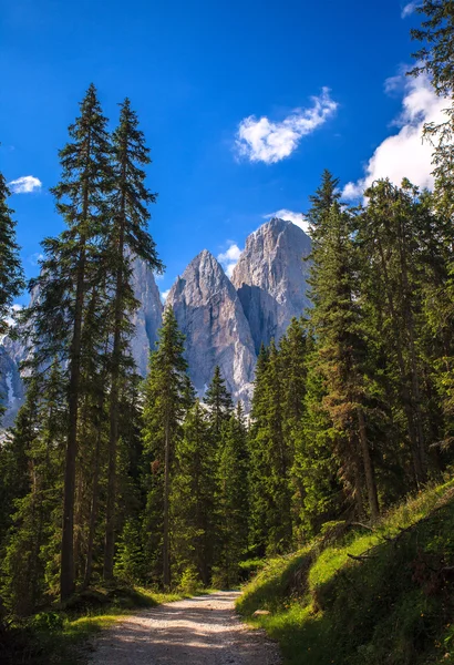 Incroyables montagnes Dolomites — Photo