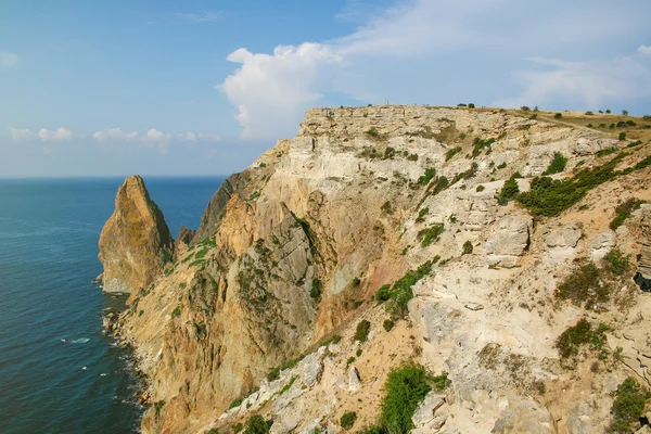 Erstaunliche Aussicht auf fiolent Kap in Krim — Stockfoto