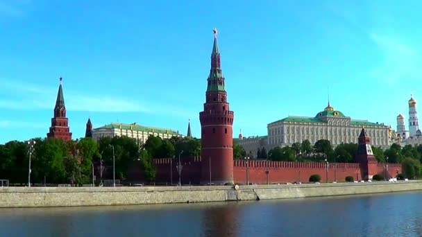Moscow kremlin, Rusia — Vídeo de stock