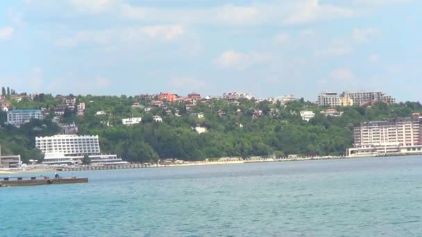 Курорт Святой Константин и Елена, Болгария — стоковое видео