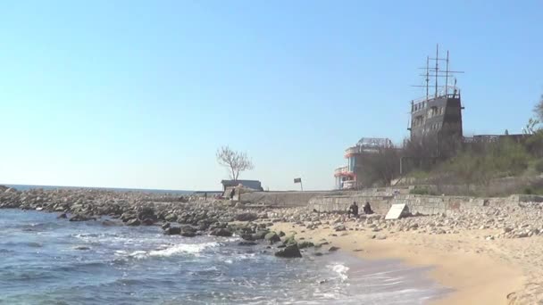 Station Saint Constantin et Hélène, Bulgarie — Video