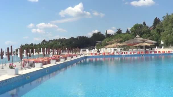 Saint Constantine och Helen resort, Bulgarien — Stockvideo