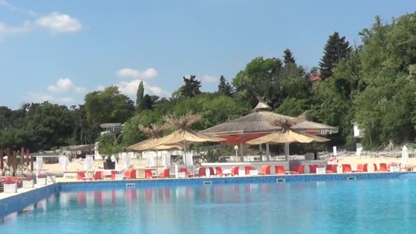 Saint Constantine och Helen resort, Bulgarien — Stockvideo