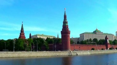 Moskova Kremlin ile Gösterim,