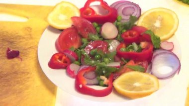 salata hazırlık