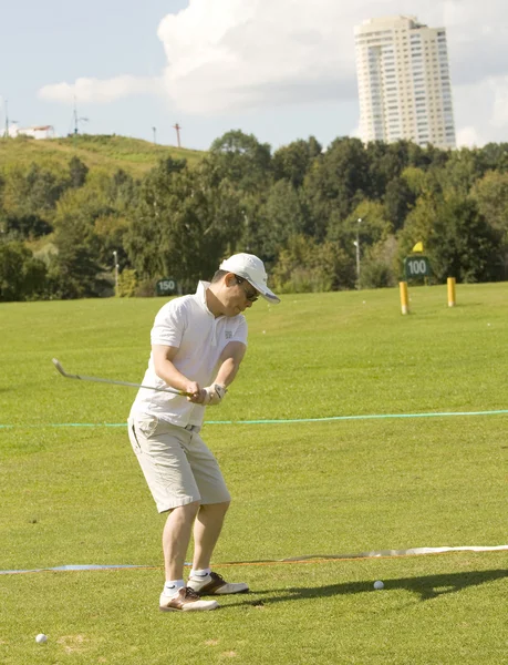 Juego de golf, Moscú — Foto de Stock