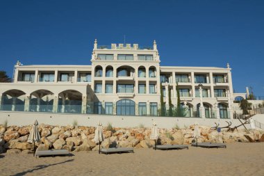 St. ConstANTINE VE HELENA, BULGARIA - 28 Eylül 2019: Hotel Villa Chinka, Saints Constantine ve Helena Resort.