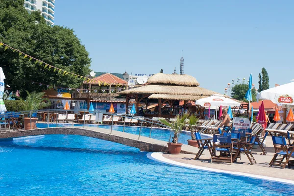 Bar Stranden Golden Sands Resort Bulgarien — Stockfoto