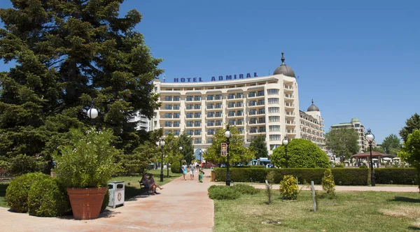Hotel Admiral, Golden Sands resort, Bulgaria. — Foto Stock