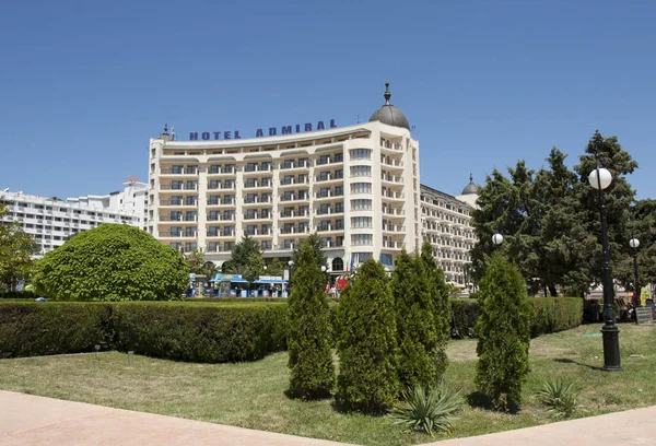 Hotel Admiral, Ośrodek Złote Piaski, Bułgaria. — Zdjęcie stockowe