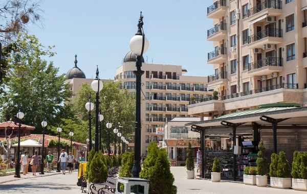 Lungomare Sulla Località Golden Sands Golden Sands Varna Bulgaria — Foto Stock