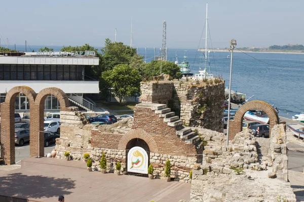 Ruinen Eingang Zum Historischen Zentrum Der Stadt Nesabar Unesco Weltkulturerbe — Stockfoto