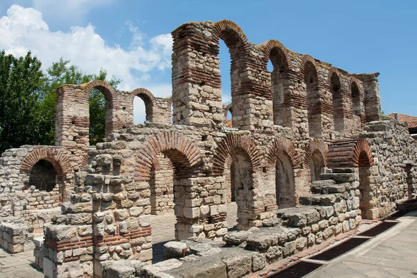 Ruinen Der Sophia Kirche Aus Dem Jahrhundert Alten Historischen Zentrum — Stockfoto