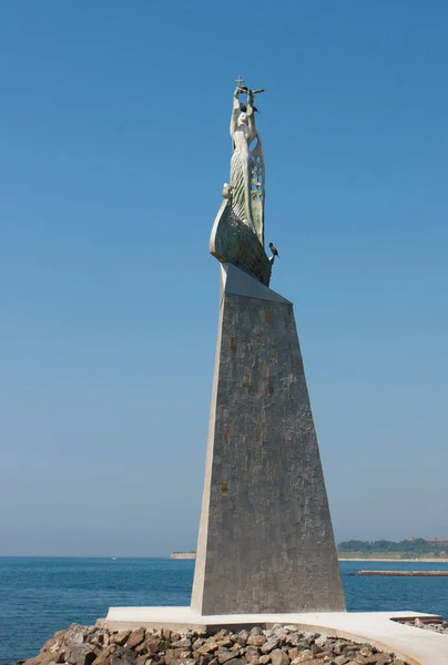 Nesebar Bulgaria June 2019 Monument Entrance Old Historical Centre Town — Stock Photo, Image