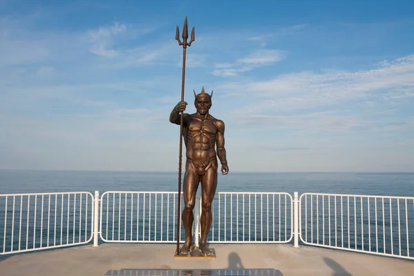 Constantine Helena Bulgaria July 2019 Sculpture Neptune Sea Pier Built —  Fotos de Stock