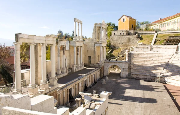 Plovdiv Bulgarien November 2015 Antikes Theater Aus Dem Jahrhundert — Stockfoto