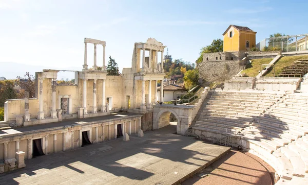 Plovdiv Bulgária November 2015 Ősi Színház Épült Században — Stock Fotó