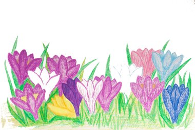 Farklı renkte çömlekler.