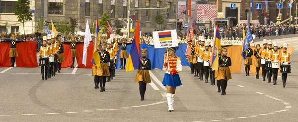 Moskova, festival "işçinin Kulesi" — Stok fotoğraf