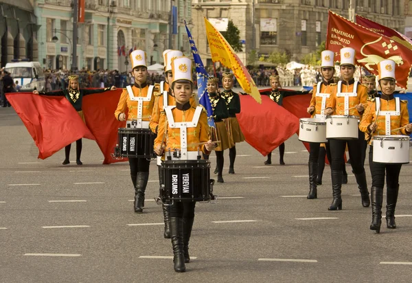 Mosca, festival "Spasskaya tower " — Foto Stock