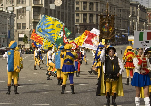 Moskova, festival "işçinin Kulesi" — Stok fotoğraf