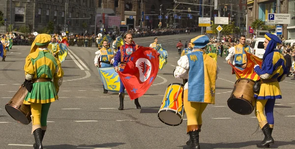 Moszkva, fesztivál "spasskaya torony" — Stock Fotó