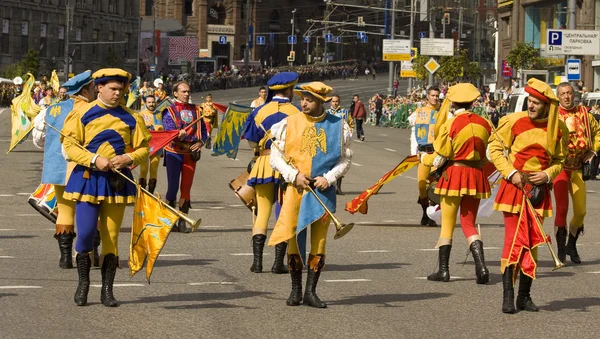 Moszkva, fesztivál "spasskaya torony" — Stock Fotó