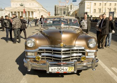 Retro araba chrysler