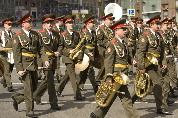 Moszkva, fesztivál "spasskaya torony" — Stock Fotó