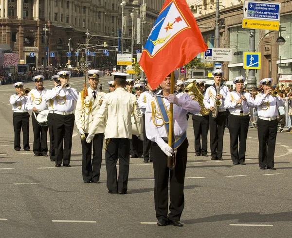 Moscou, festival "Torre de Spasskaya " — Fotografia de Stock