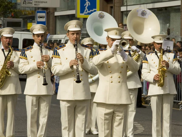 Moscú, festival "Torre Spasskaya " — Foto de Stock