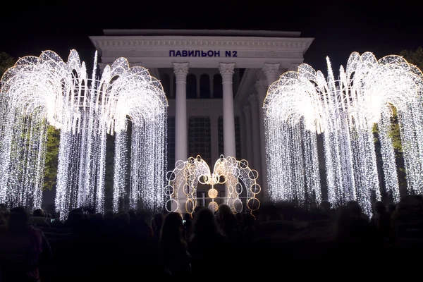 Moscow, festival of light — Stock Photo, Image