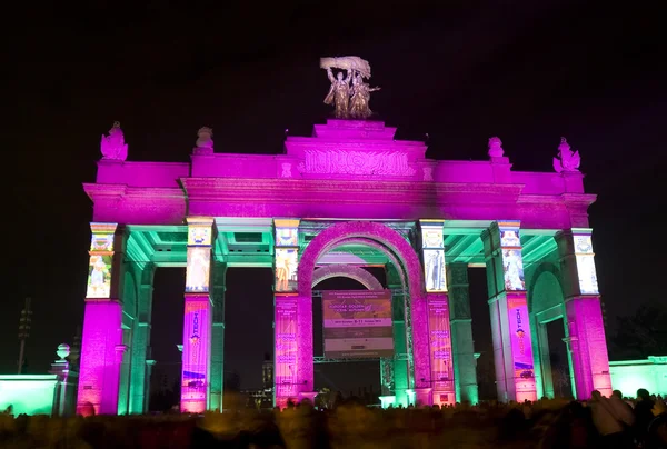 Moscú, festival de la luz — Foto de Stock