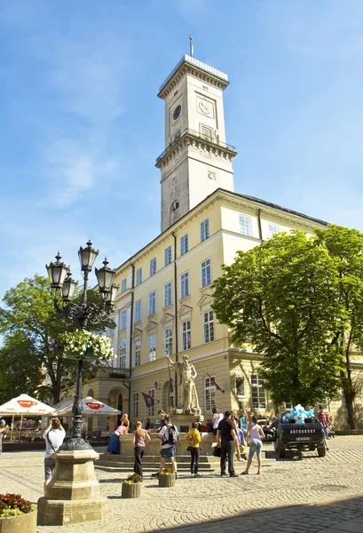 Lvov, town hall (council) — Stock Photo, Image