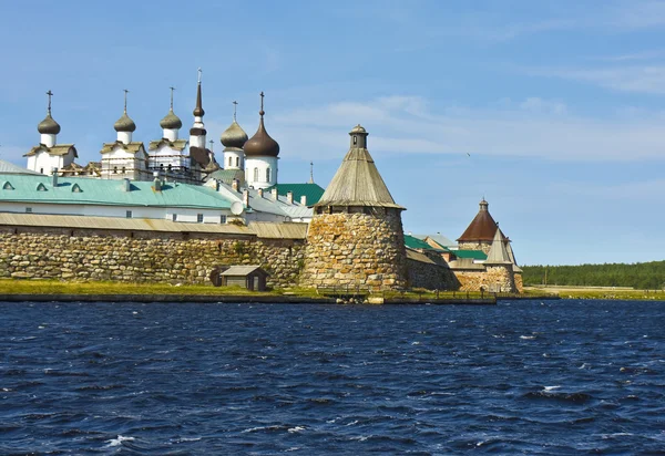 俄罗斯 solovki 修道院 — 图库照片