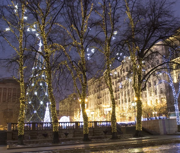 モスクワのクリスマス ツリー — ストック写真