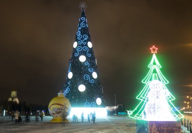 Noel aydınlatma, Moskova