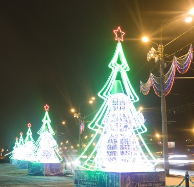 Noel aydınlatma, Moskova