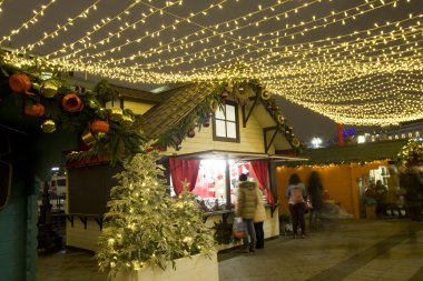 Moskova 'da Noel Pazarı