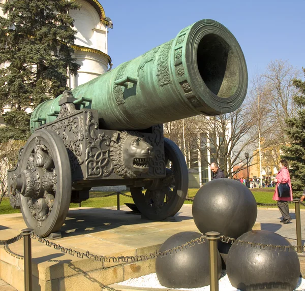 Moscow, king cannon — Stock Photo, Image