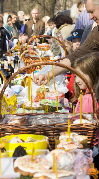 Easter in Moscow — Stock Photo, Image