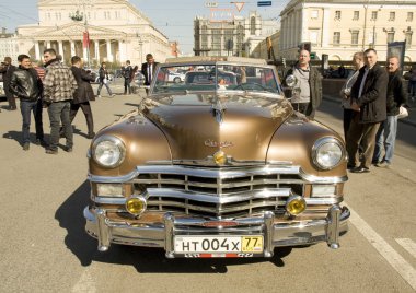 Retro araba chrysler
