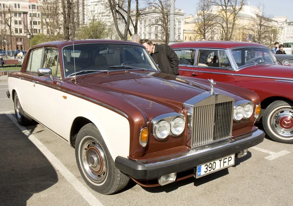 Retro rolls royce — Stok fotoğraf