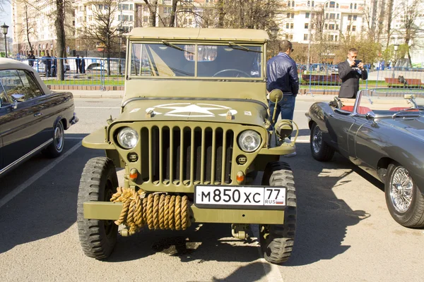 Retro car Willys — Stock Photo, Image